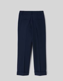 Pantalon à revers