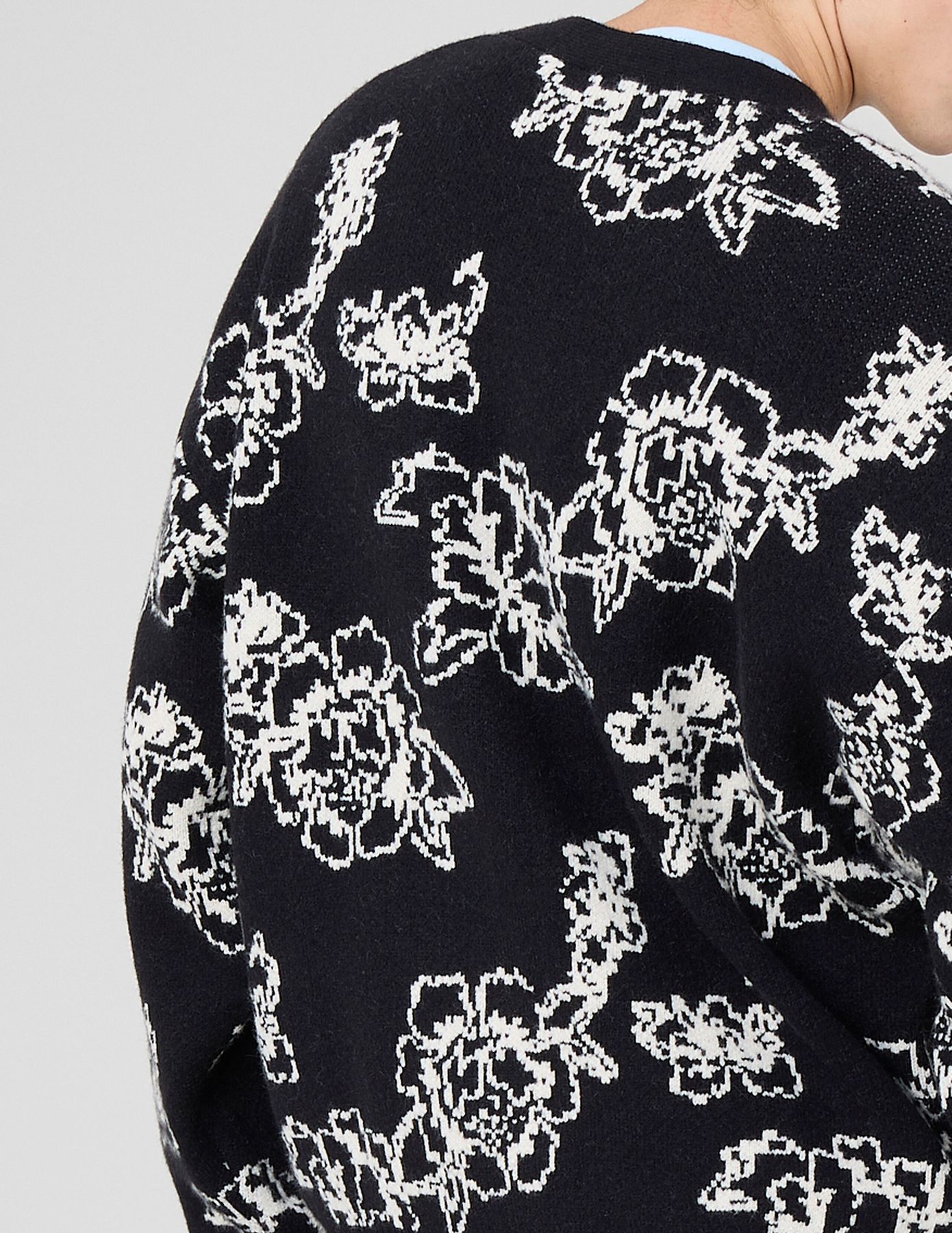 Gilet &agrave; motifs