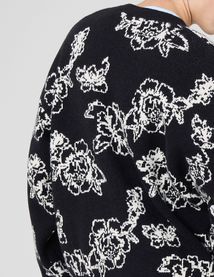 Gilet &agrave; motifs