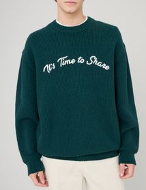 Pull broderie fantaisie