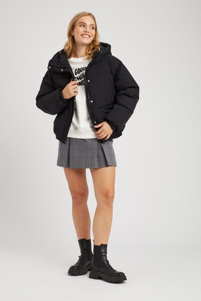 Doudoune oversize à capuche