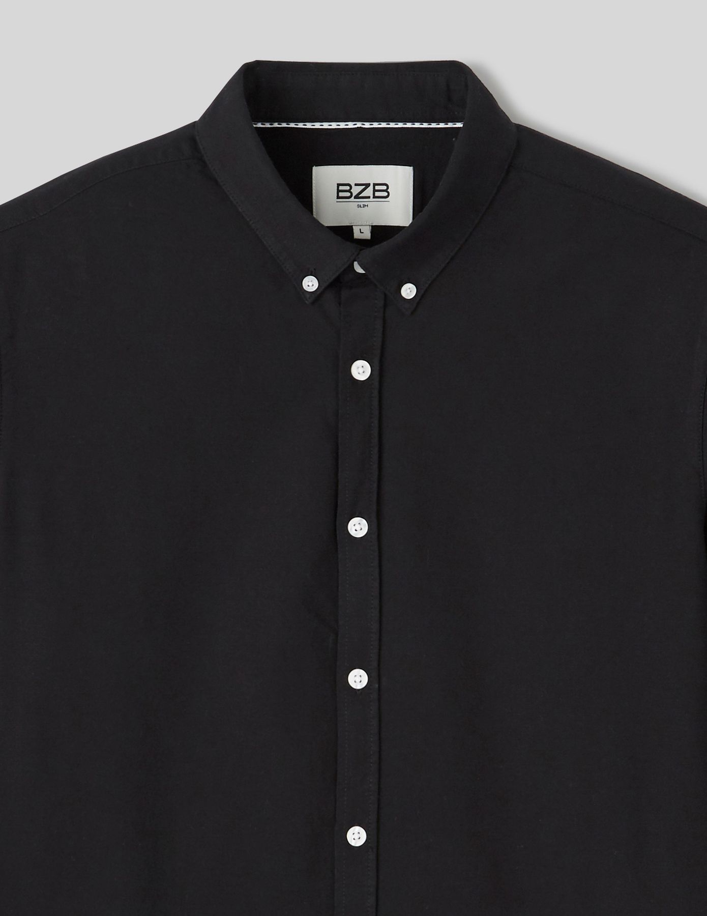 Chemise unie ajustée
