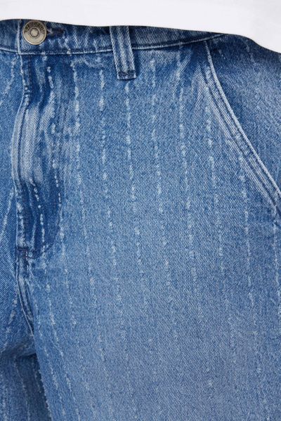 Bermuda en jean fantaisie