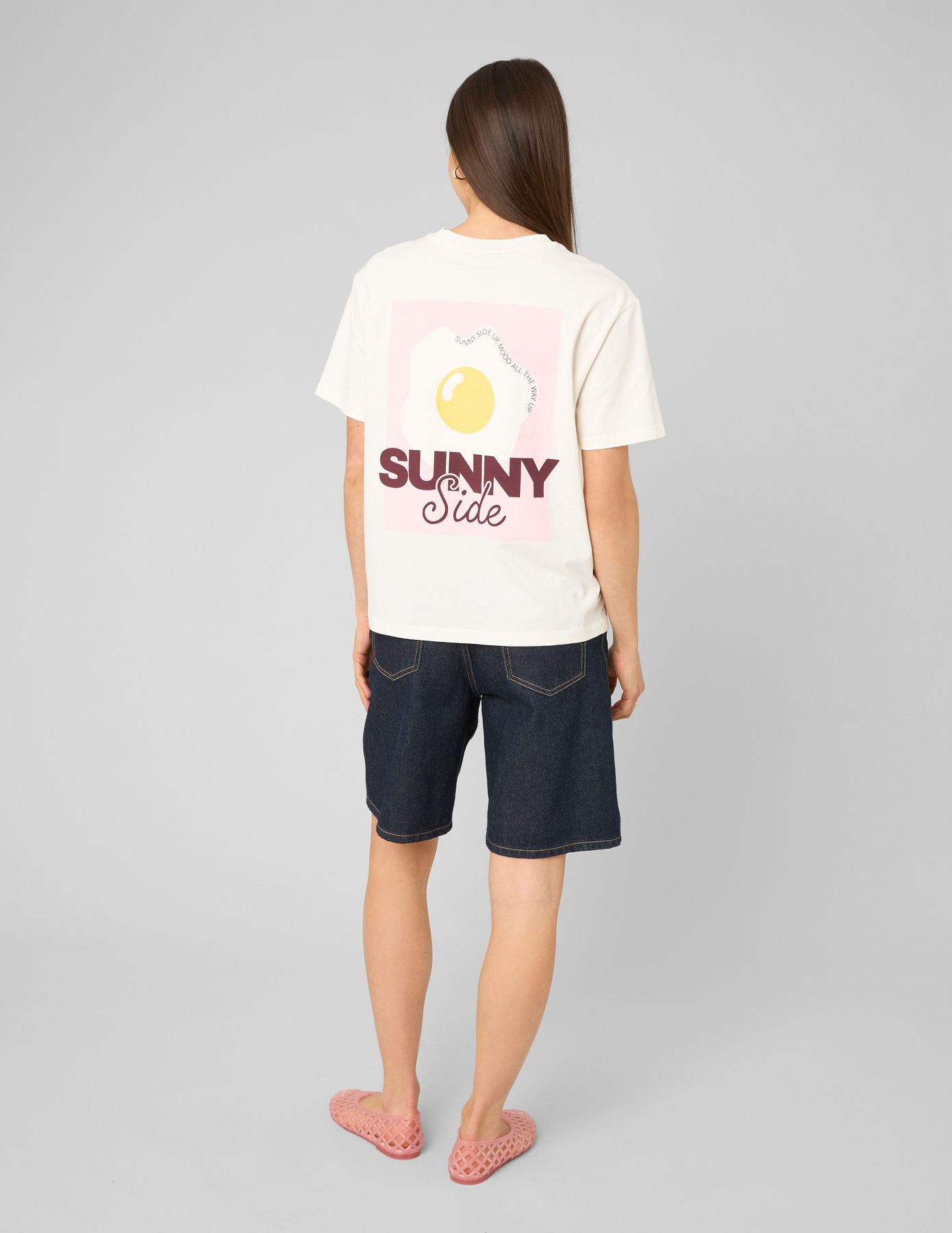 T-shirt imprim&eacute; devant / dos