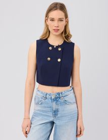 Veste boutonn&eacute;e