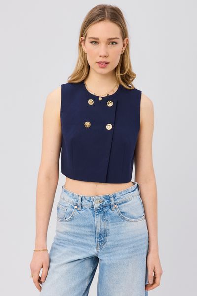 Veste boutonn&eacute;e