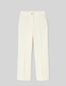 Pantalon tailleur à revers