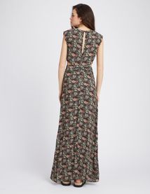 Robe longue imprimée