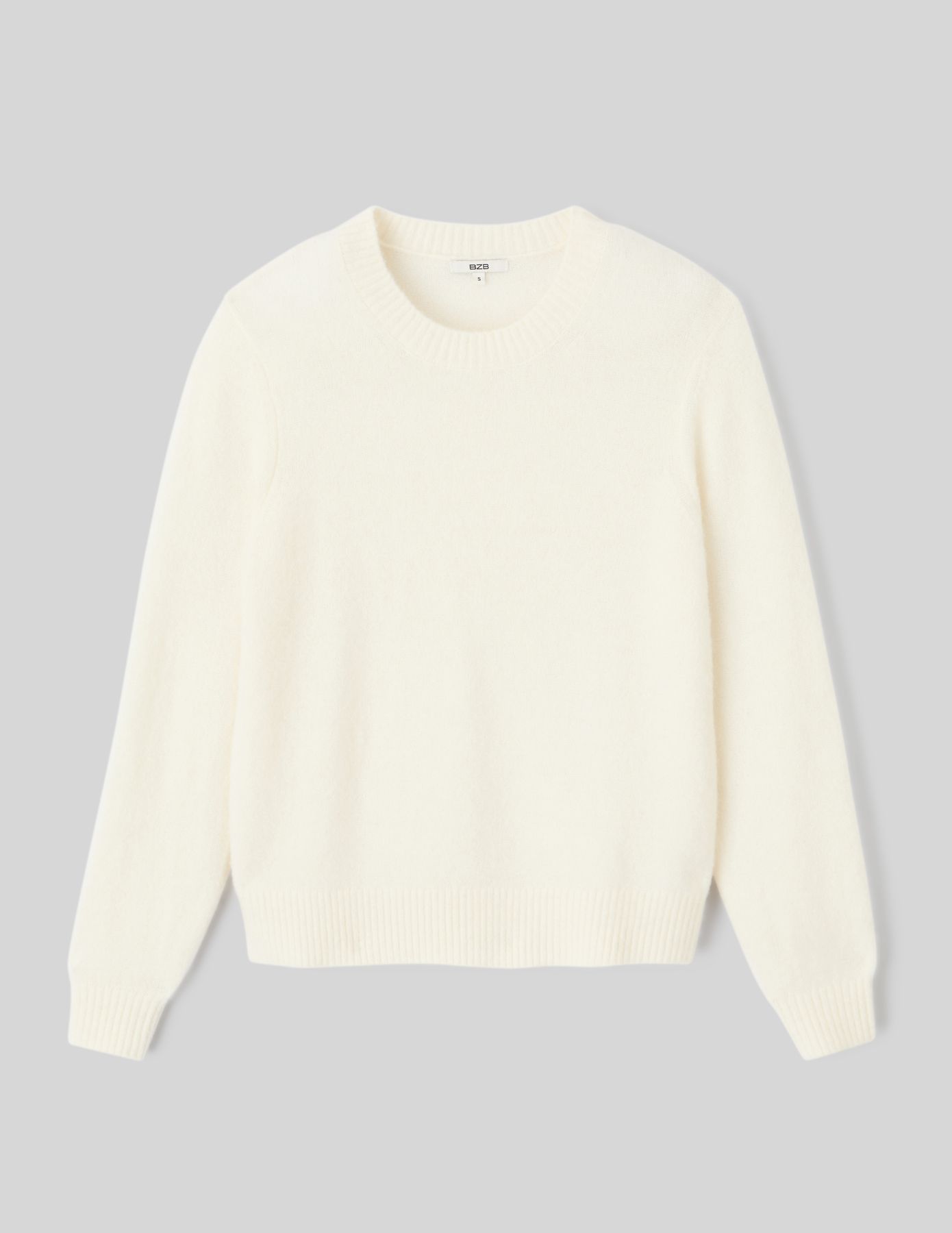 Pull col rond premium