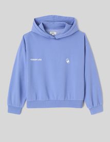 Sweat &agrave; capuche imprim&eacute;