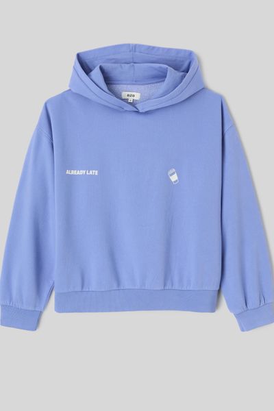 Sweat &agrave; capuche imprim&eacute;