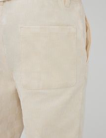 Pantalon velours fantaisie damier