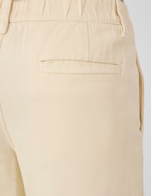 Pantalon droit &agrave; pinces
