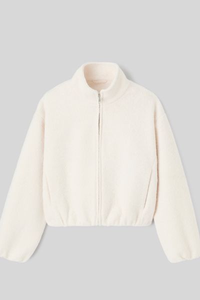Veste zipp&eacute;e sherpa