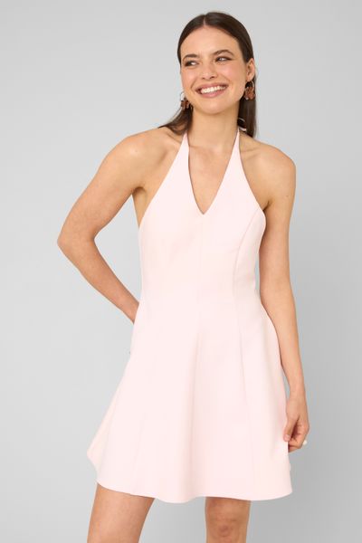 Robe courte dos nu