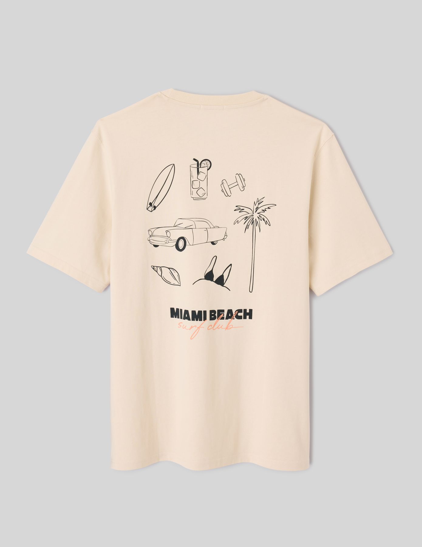 T-shirt imprim&eacute; devant/dos