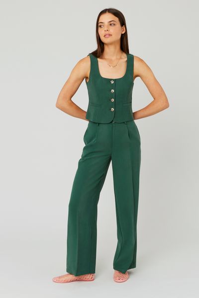 Pantalon fluide à pinces