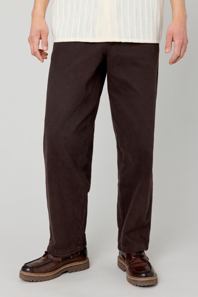 Pantalon chino large