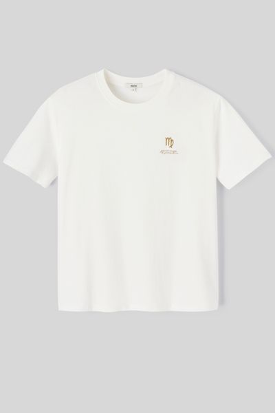 T-shirt imprimé signe astro vierge