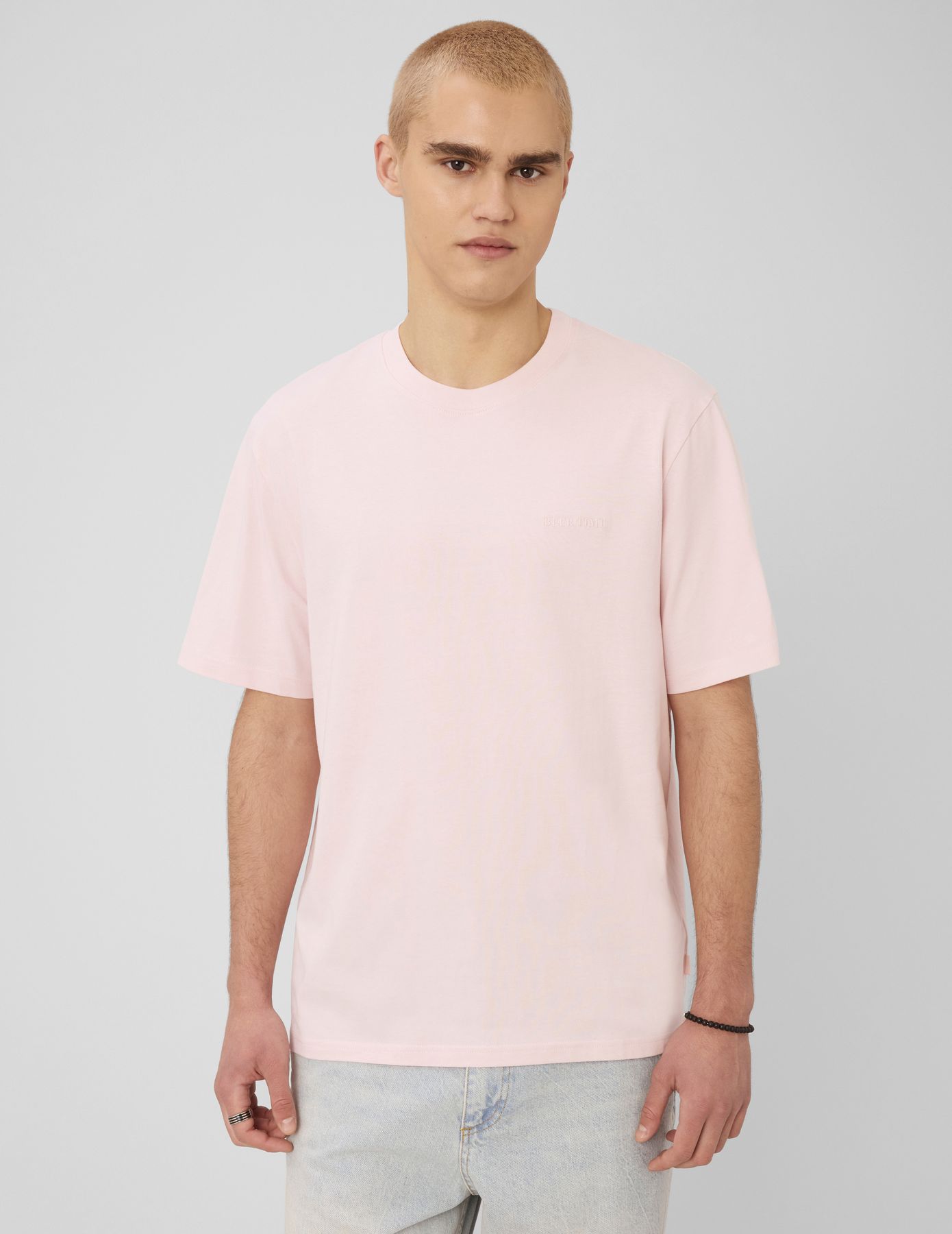 T-shirt broderie poitrine