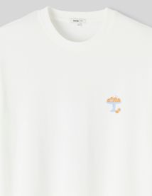 T-shirt imprimé devant dos
