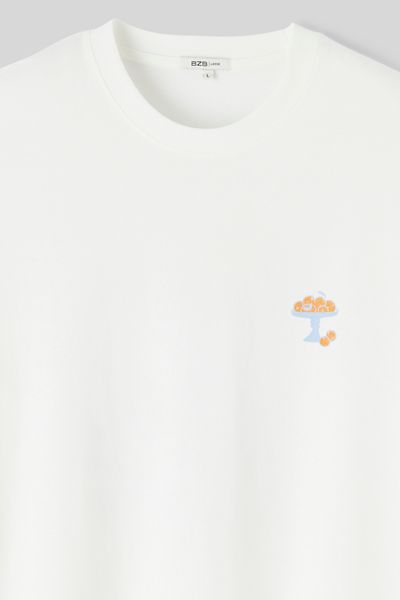 T-shirt imprimé devant dos
