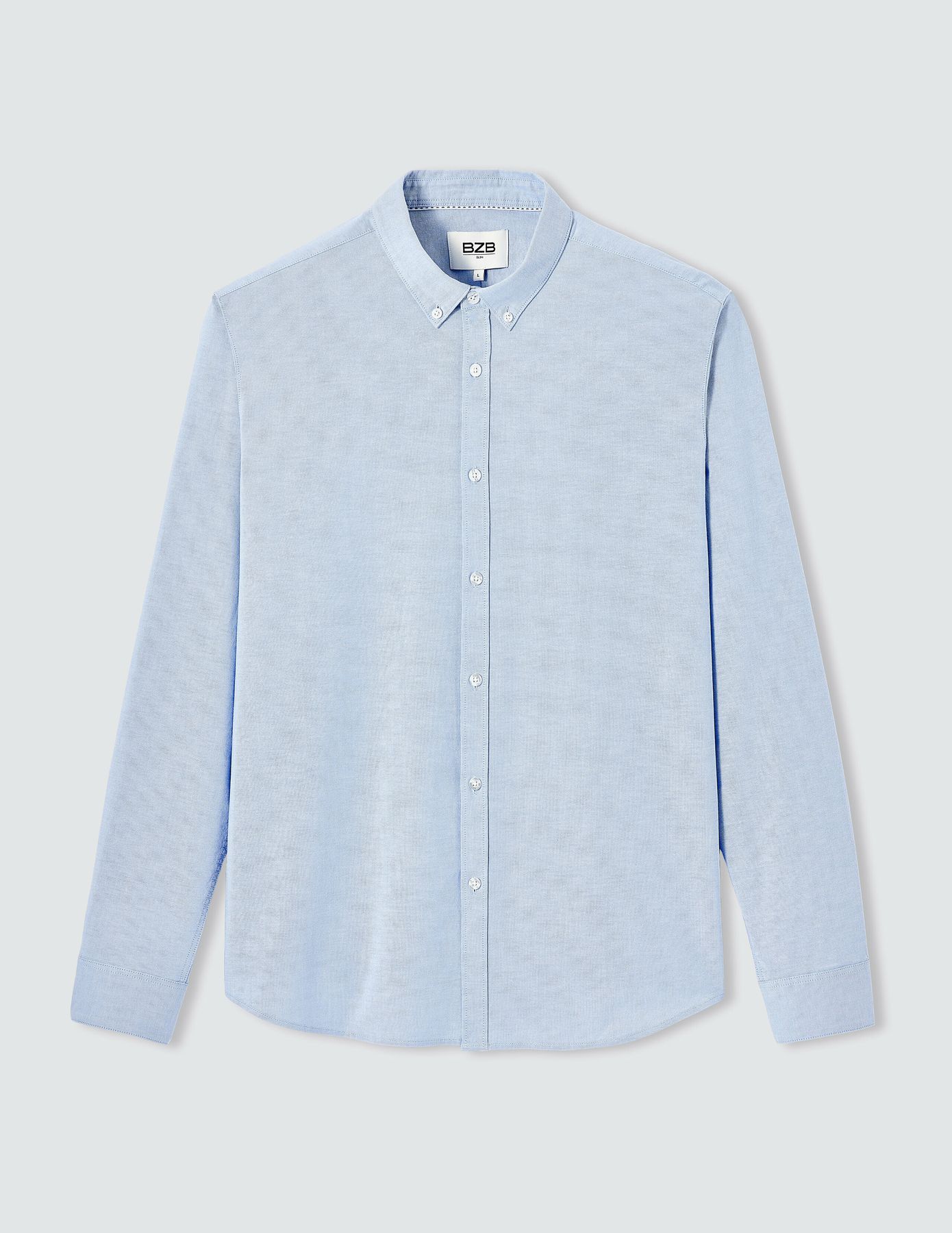 Chemise unie ajustée