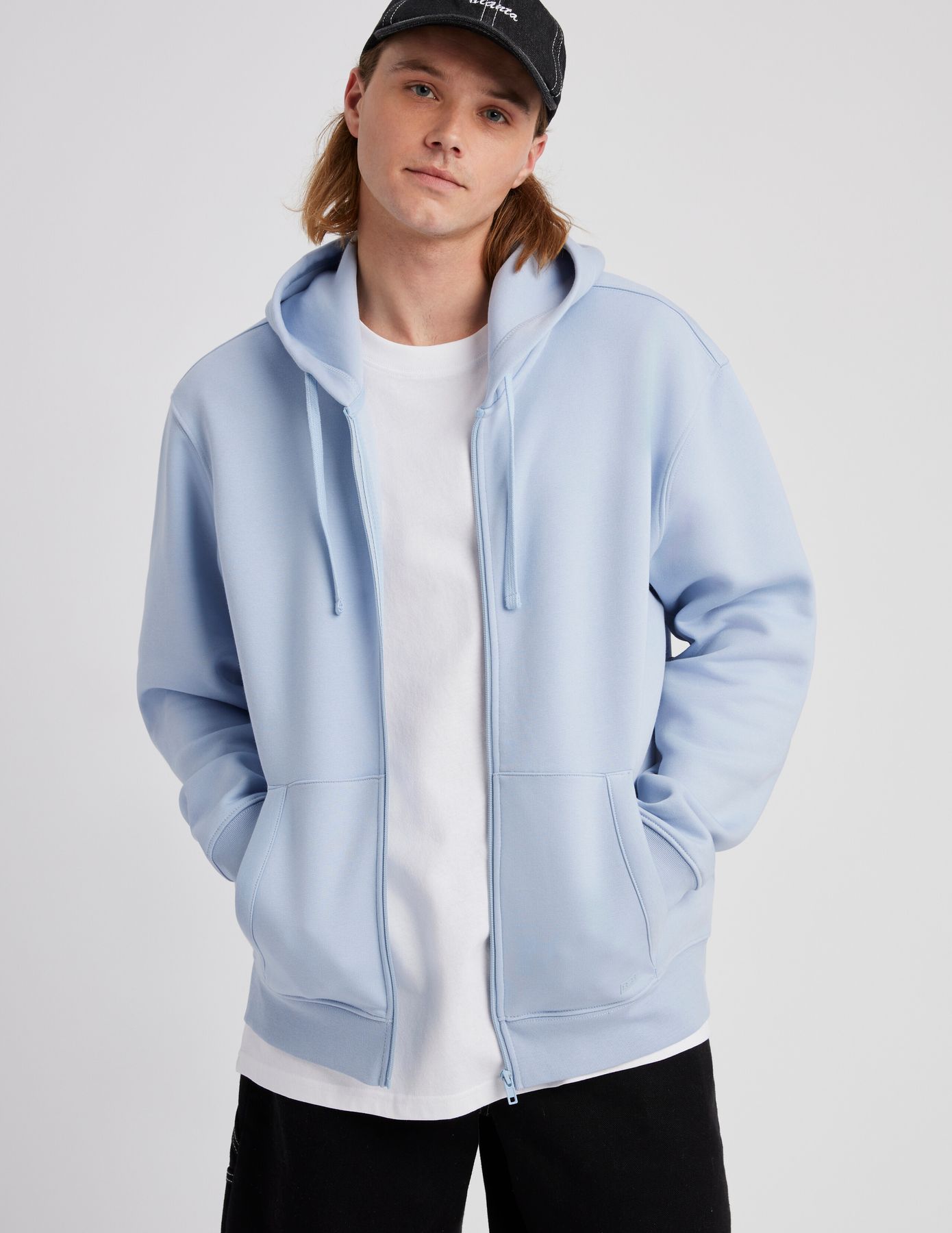 Sweat zipp&eacute; &agrave; capuche