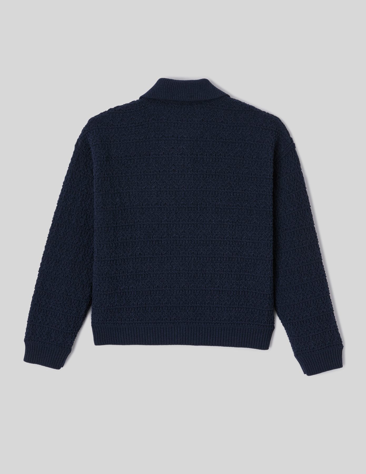 Gilet boutonn&eacute; col polo