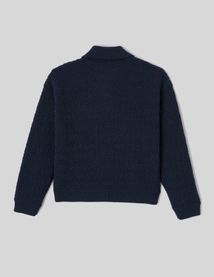Gilet boutonn&eacute; col polo
