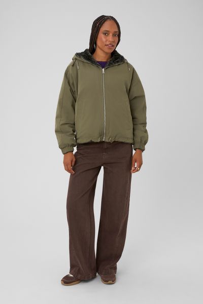 Parka r&eacute;versible l&eacute;opard