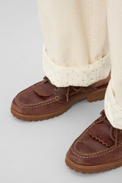 Pantalon balloon en velours