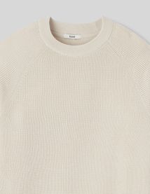 Pull col rond en maille