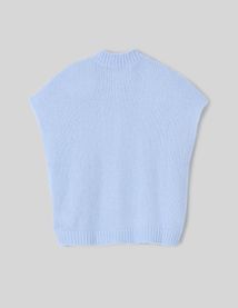 Gilet sans manches boutonné