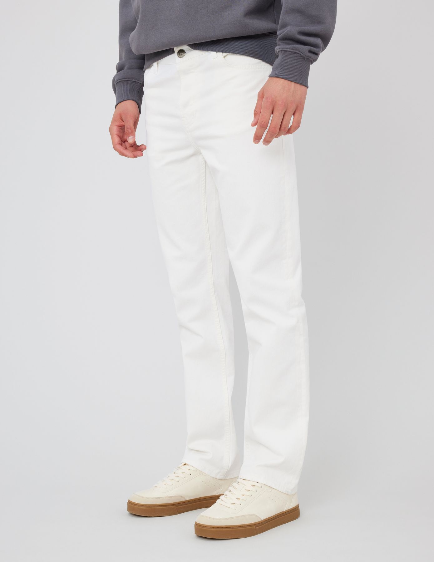 Jean comfort blanc