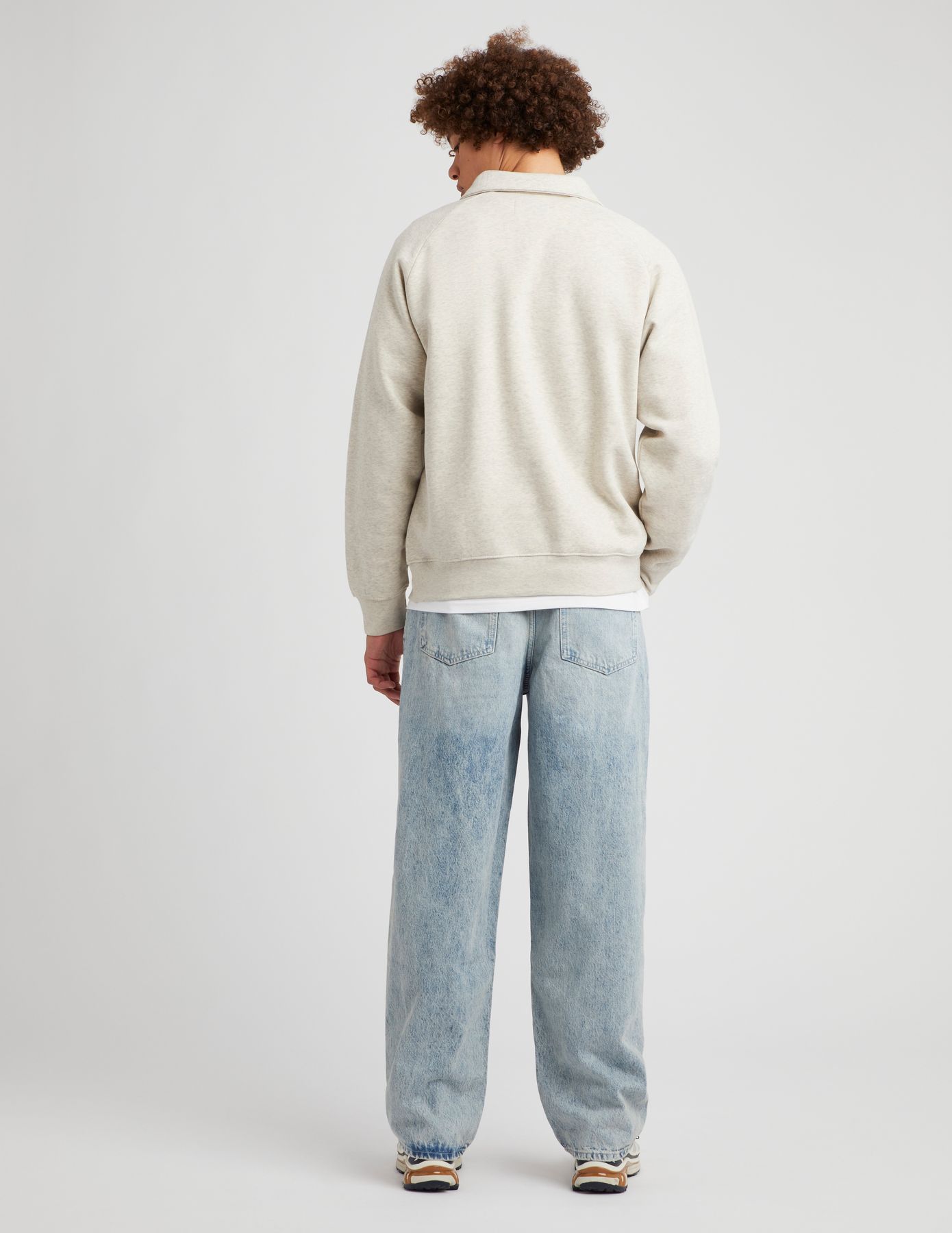 Sweat col polo