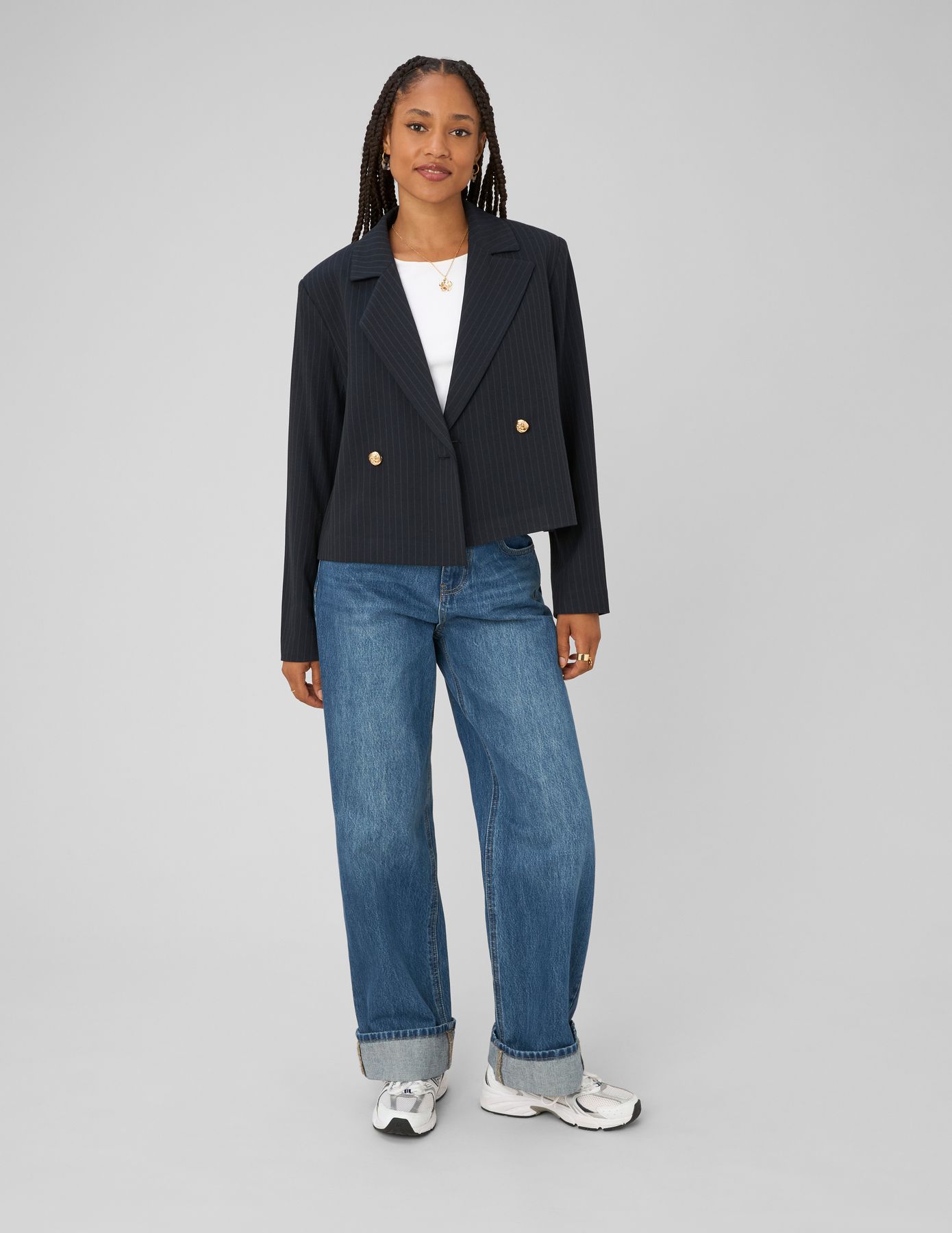 Blazer court ray&eacute;