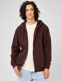 Sweat zipp&eacute; &agrave; capuche