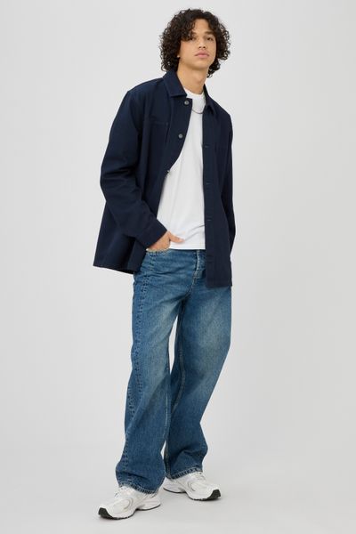 Surchemise en twill unie