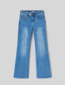 Jean flare taille haute