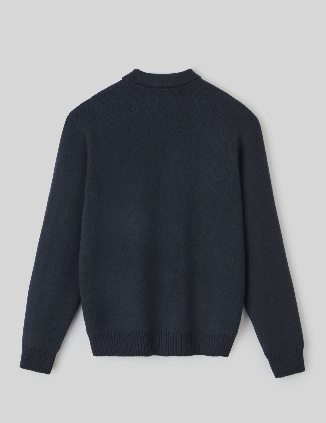 Pull col polo zippé