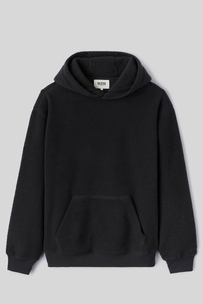 Sweat sherpa à capuche