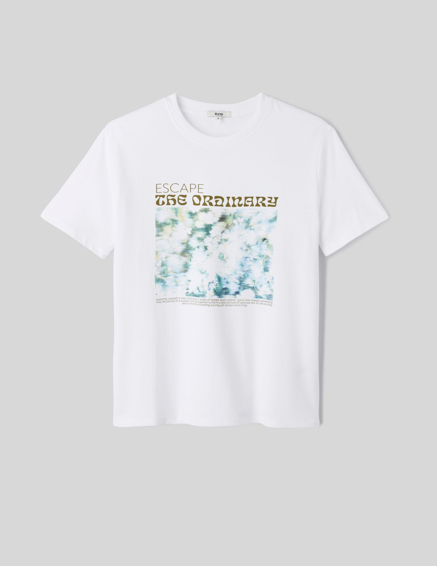 T-shirt imprim&eacute;