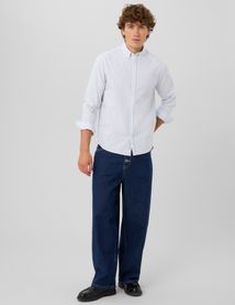 Chemise oxford ray&eacute;e