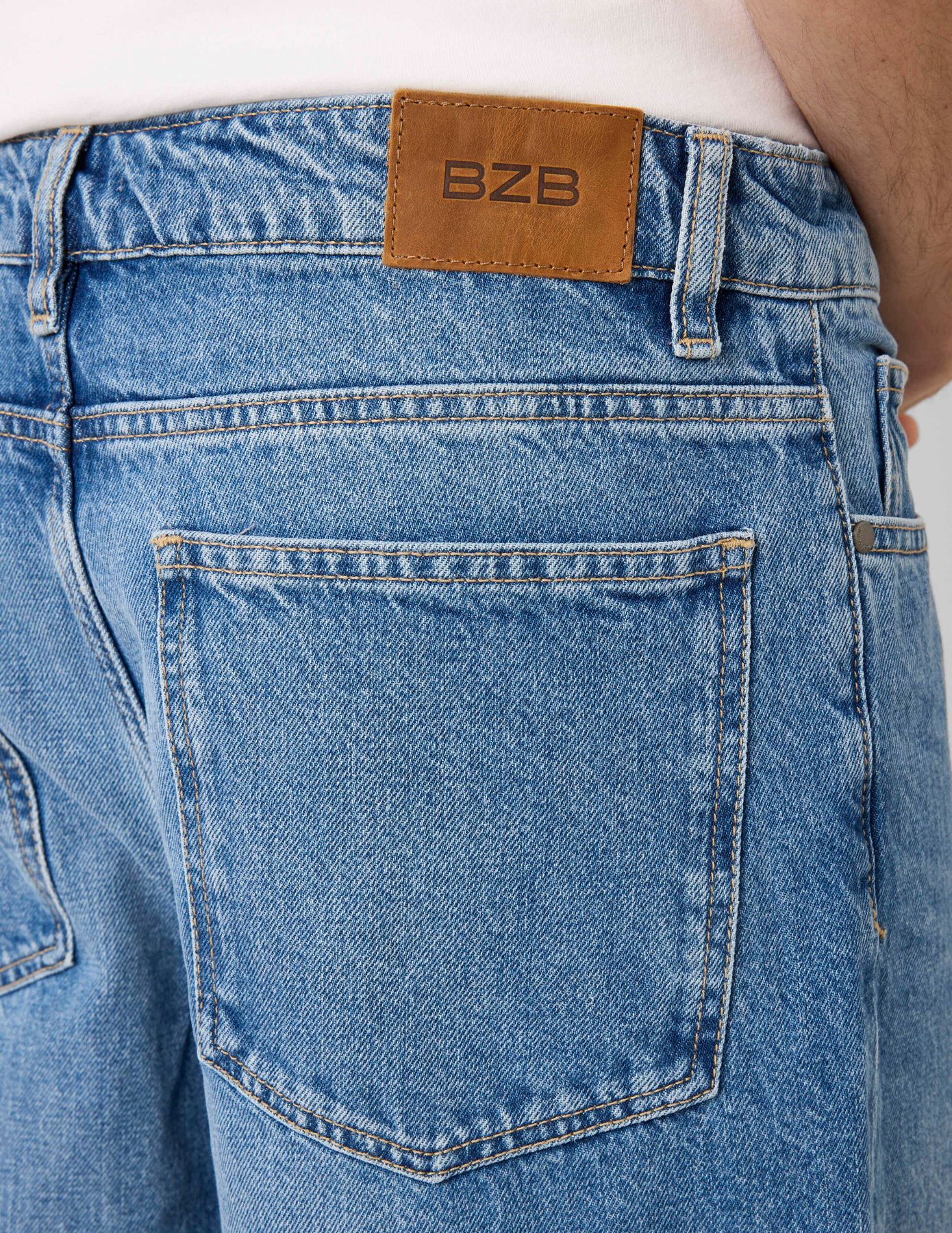 Jean loose double stone