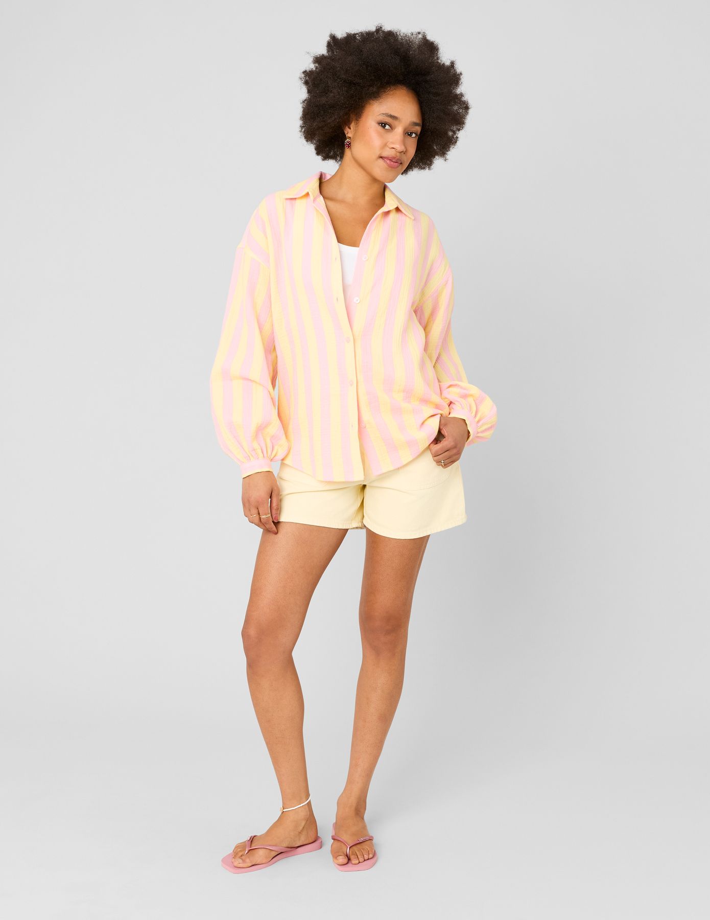 Chemise ray&eacute;e