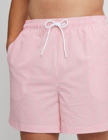 Short de bain en seersucker