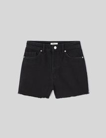 Short en jean raw cut