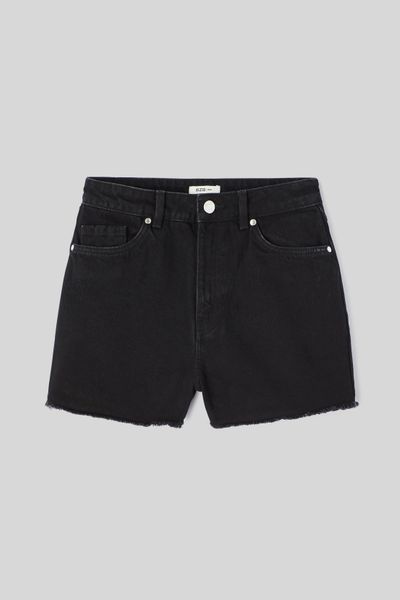 Short en jean raw cut