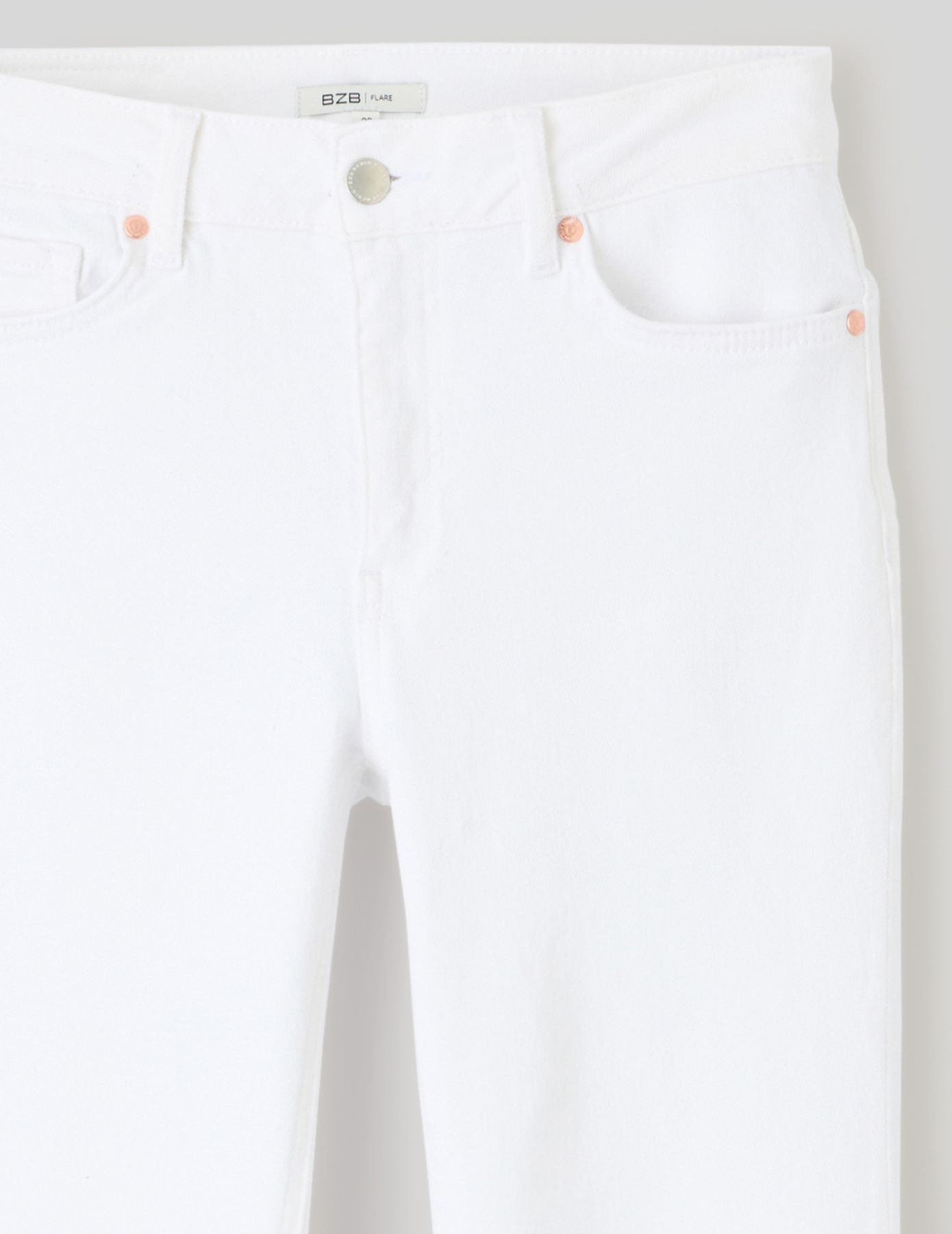 Jean flare cropped